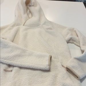 The North Face fleece hooded pullover